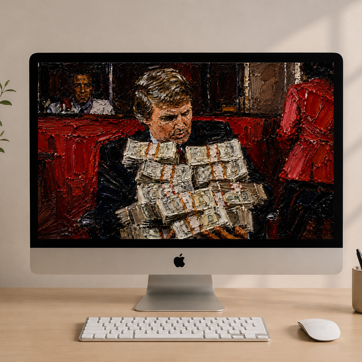 Money Printer — Desktop & Mobile Wallpaper Collection